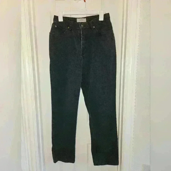 High Waisted Mom jeans size 10 Black Denim - Picture 1 of 4